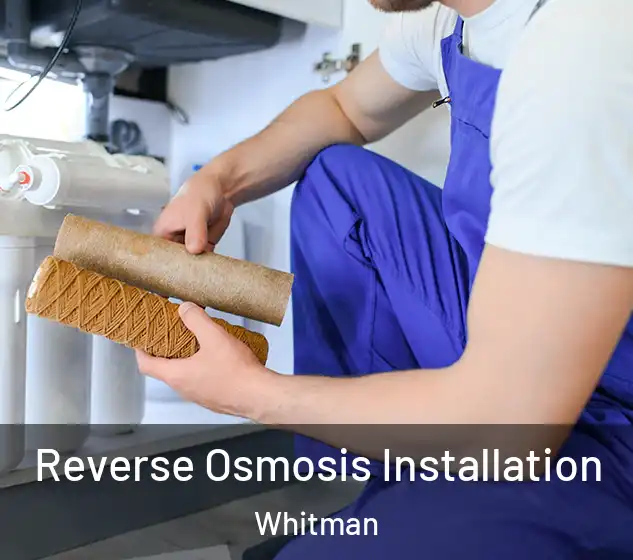  Reverse Osmosis Installation Whitman
