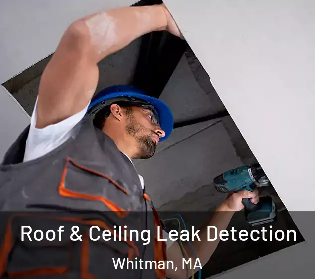  Roof & Ceiling Leak Detection Whitman, MA