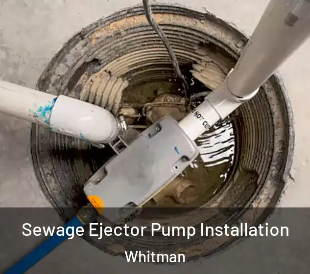  Sewage Ejector Pump Installation Whitman