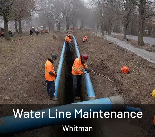  Water Line Maintenance Whitman